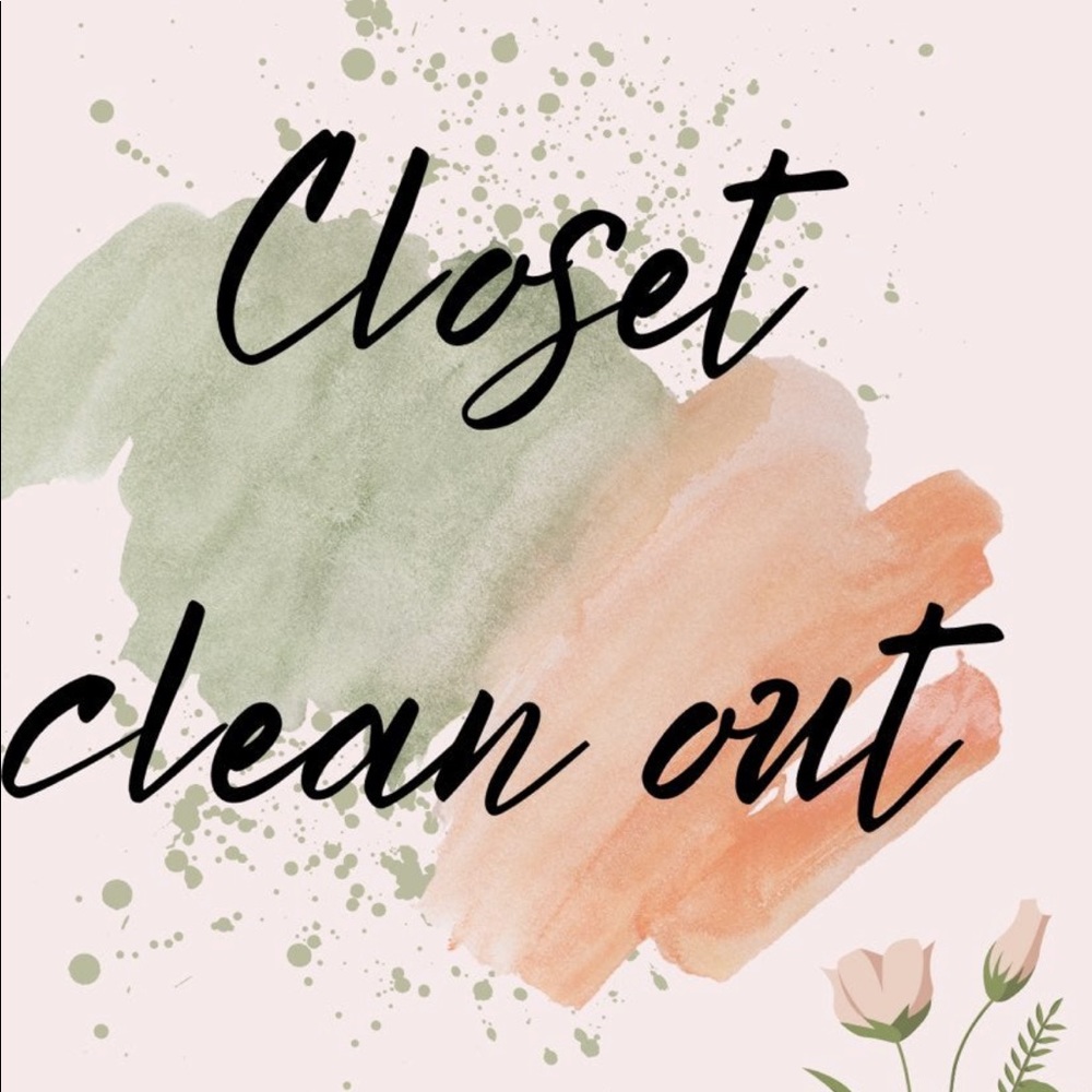 BACK TO SCHOOL CLOSET CLEAR OUT!